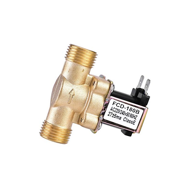 Electric Solenoid Valve Normally Closed Brass for Water Control AC