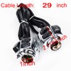 Chrome Motorcycle Handlebar Switch, 1 Pair Motorcycle Handlebar Switch Control