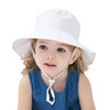 Sombrero de sol para bebé, playa, verano, cara sonriente, UPF