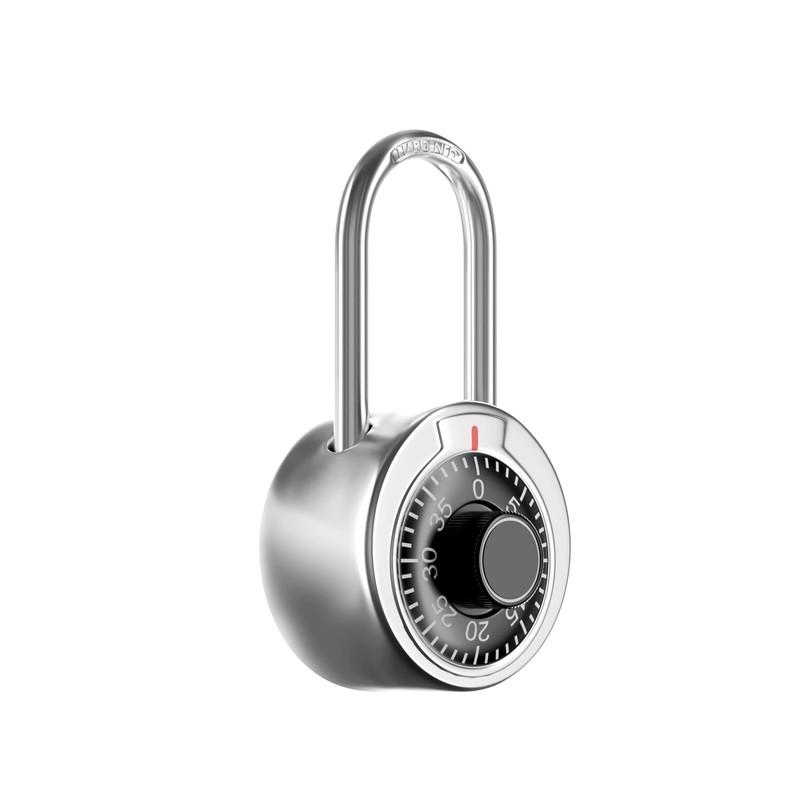 FIGODE® Locker Lock, 2 in. Combination Lock, Keyless Long Padlock