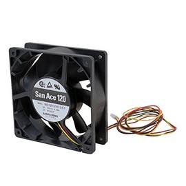 オウルテック 安心の2年間交換保証 PCケース用山洋電気製標準ファン 12cm 38mm厚 2600rpm F12-N/38
