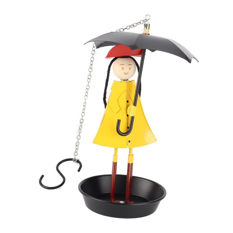 Bird Feeder Decorative Resin Bird Feeder for Courtyard Garden Tree