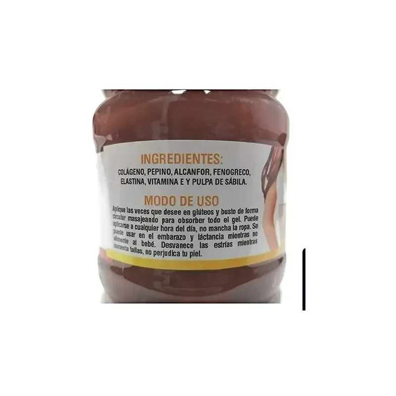 2x1 Crema Gel Reafirmante Y Tonificador De Busto Y Gluteos