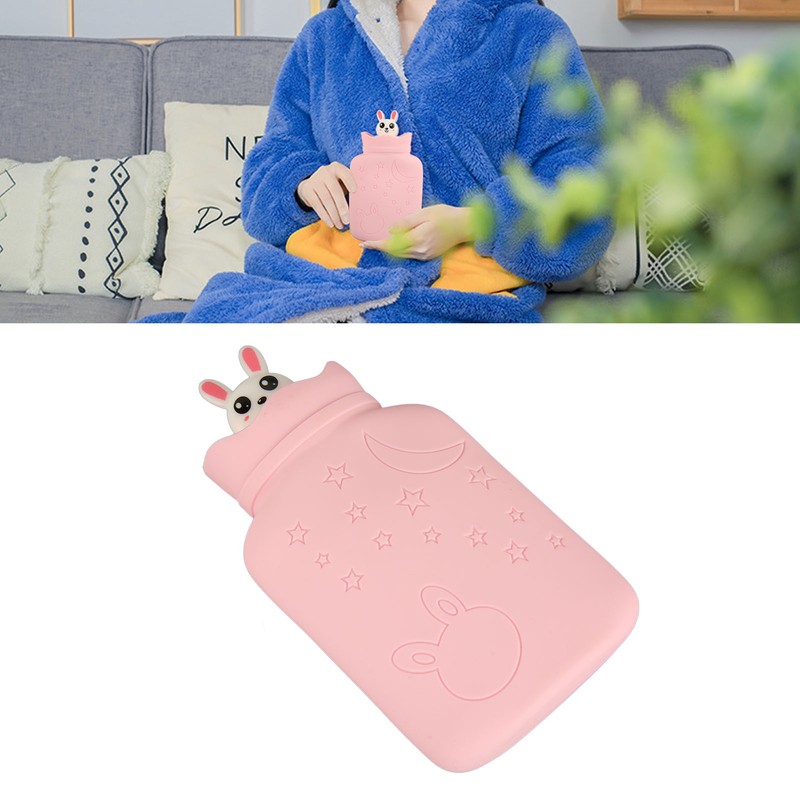 Hot Water Bottle Microwave Heating Explosion Proof Leak Proof Portable