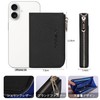 VISOUL Wallet Genuine Leather Bill Compartment, Card Coin Purse, 2-fold,