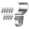 Byttlerom Vinyl-Siding Hooks for Hanging Outdoor, Upgrade Heavy Duty Hooks