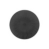 CreaTable Vesuvio 232077 Dinner Plate 27 cm Black