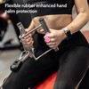 Rubber Gym Grips Fingerless Workout Grips - Ergonomic Rubber Hand