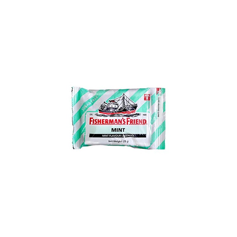 Fisherman's Friend Lozenges Mint Sugar-Free with Sweeteners 25g