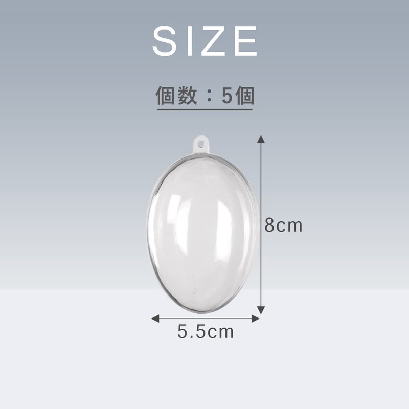 TKY Plastic Balls, Plastic Spheres, Ornaments, Balls, Decorative, Clear, Hollow,