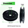 NICHEFLAG 3 Pack 601804 Spindle Assembly with 604704 Pulley 604711