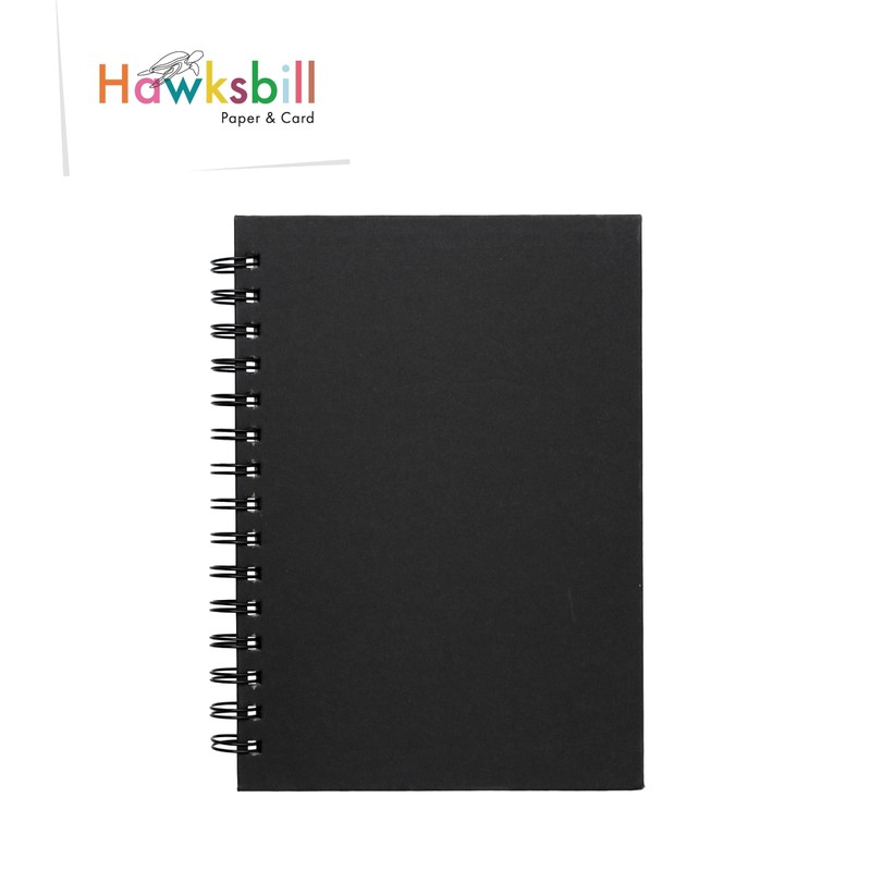 Hawksbill A5 Portrait Sketchbook – Hardcover Spiral Sketchbook 40 Sheets