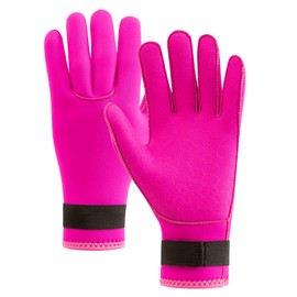 YDQUANI Neoprene Gloves 3 mm Neoprene Diving Gloves Thermal Non-Slip Diving Gloves for Women Children Snorkelling Kayaking Swimming Surfing Fishing