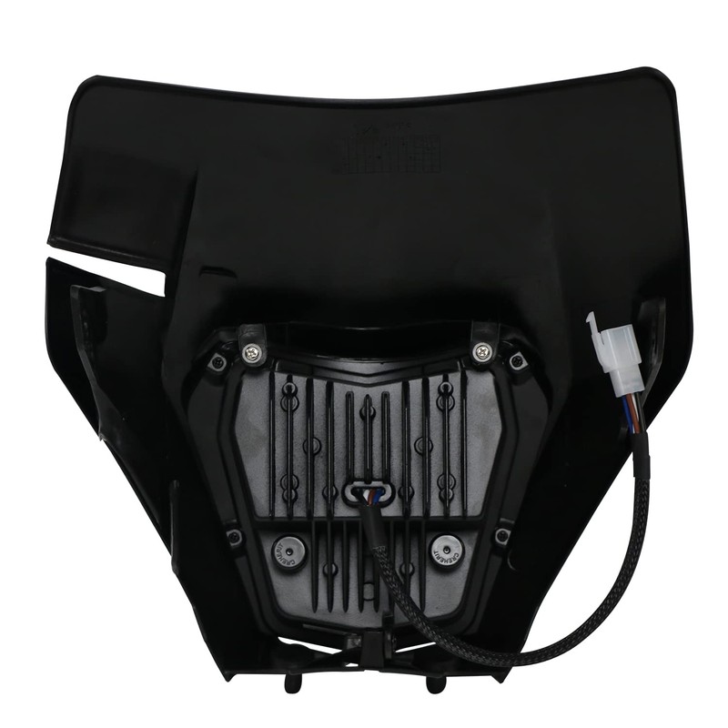 JFG RACING Dirt Bike Headlight,Universal Dirt Bike Front Light Motorcycle