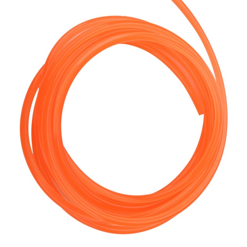 Polyurethane belt, orange smooth PU polyurethane round belt for drive