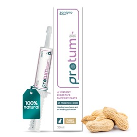 Zanipro Probiotic Paste for Dogs - 30ml Advanced Prebiotic Formula for Digestive Support - Tasty Peanut Flavour for Canine Gut Health - Aids Digestion, Diarrhea Recovery, and Wellness