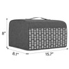 Yarwo 4 Slice Toaster Cover with Pockets and Top Handle,