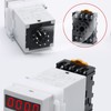 APIELE 110V AC Timer Relay Digital Display 0.1S-99H Delay Time
