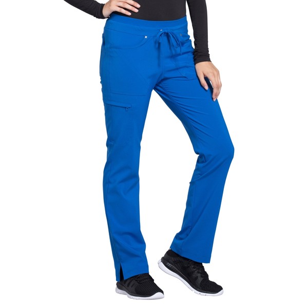 Cherokee Iflex Scrubs for Women, Drawstring Tapered Leg Scrub Pants