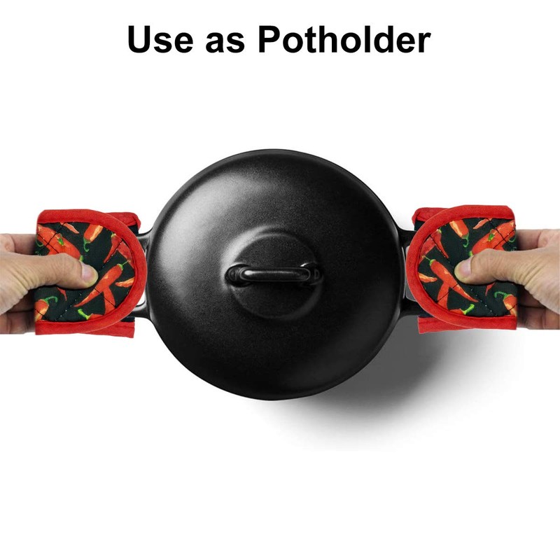 Evoio Cast Iron Skillet Handle Covers, Pot Handle Covers Heat
