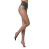 EVERSWE Women's Seamless Control Top Tights 15D, No Seam Pantyhose