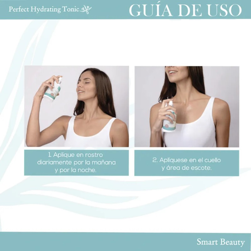 Tónico Hidratante Y Reafirmante Con Colágeno Eterna 250 Ml Seca