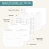 BEZEND Pocket Calendar 2026 Small 15.5 x 9 cm |