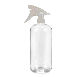 EZPRO USA Empty Spray Bottles for Cleaning Solutions, Spray Bottles Cleaning, Squirt Bottles for Cleaning, 32 oz Spray Bottle, Squirt Bottle, Transparent with Measurements, 2 pack