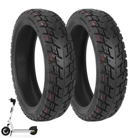 ulip (2 PCS) 60/55-7.5 Tubeless Tire 10 inch Tire for Segway Ninebot S90L Electric Scooter Accessory Off-Road Vacuum Tire for Replacement Wheel Parts