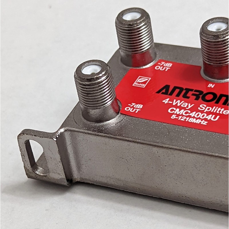 Antronix CMC4004U 4-Way Vertical Splitter, 1.218 GHz High Performance for
