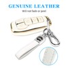 MILD EAST Key Fob Cover for Ford with Key Chain,