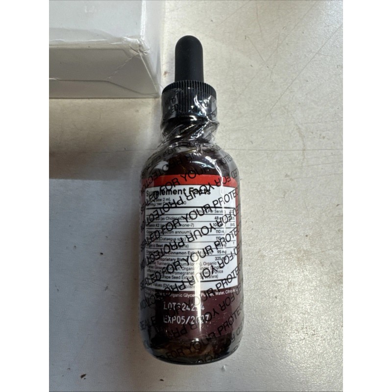 Liberty Cayenne Pepper Supplement Liquid Drops Hawthorn Berry Vitamin D3