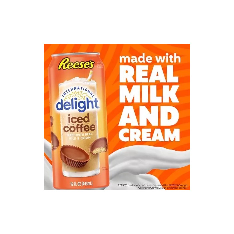International Delight Iced Coffee REESE'S Grab and Go Coffee Drinks