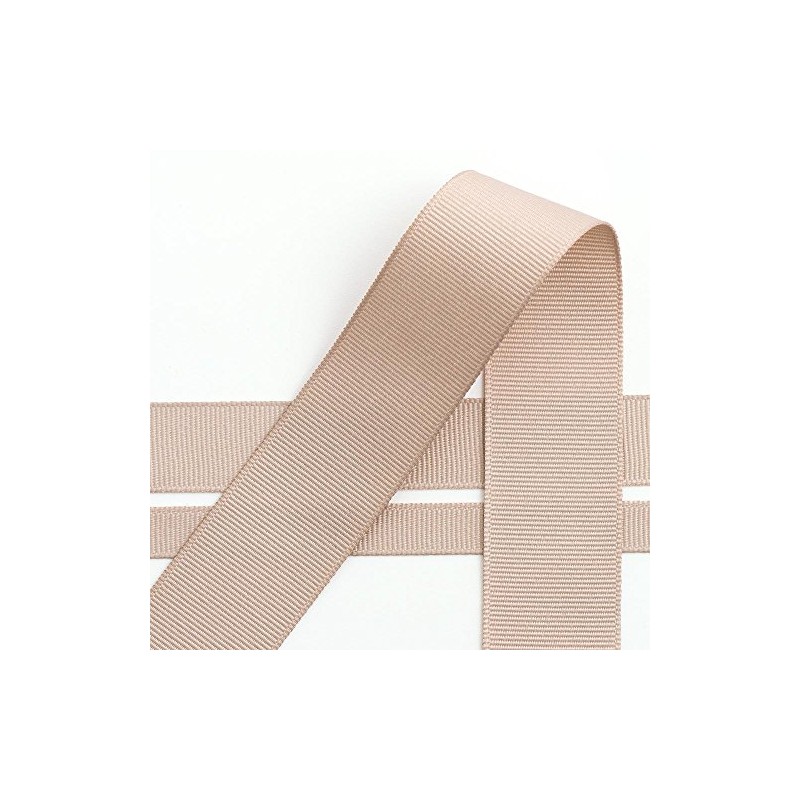 Italian Options Grosgrain Ribbon, 38mm x 10 Metre Roll, Taupe