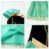 Girls Princess Dress Up Birthday Party Luxury Cosplay Costume Outfit