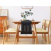 YATOJUZI Black Table Runner Pure Black Boho Table Runners with