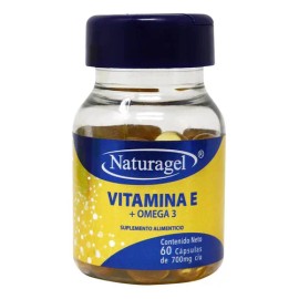 Vitamina E+omega 3 Naturagel C/60 Caps. 700 Mg. Sabor Sin Sabor