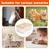 BORDEAG Hamster Bathroom, Hamster Sand Bath Box, Hamster Toilet Sand