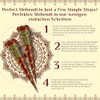 Neeta Henna Cones 12 Pack Natural Mehndi Paste Auburn Colour
