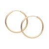 9ct Yellow Gold 18mm Sleeper Hoop Earrings