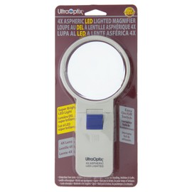 UltraOptix Sv-3LPLED 3" Round LED Lighted Magnifying Glass