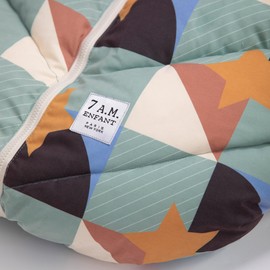 7AM Infant Car Seat Cover - Winter Puffy Cover with Center Zipper for Baby Boys & Girls, Lightweight, Windproof & Water-Repllent Outer Shell, Universal Fit for Infant Car Seat | (0-12M)