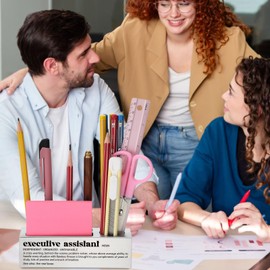 YODOCAMP Executive Assistant Gift Pen and Pencil Holder - Appreciation Gift for Executive Assistants, Thank You Desk Organizer for Professionals TZC134