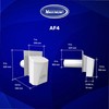 Ventilation Maximum 4'' Outdoor Wall Dryer Vent Cover, Bathroom Vent
