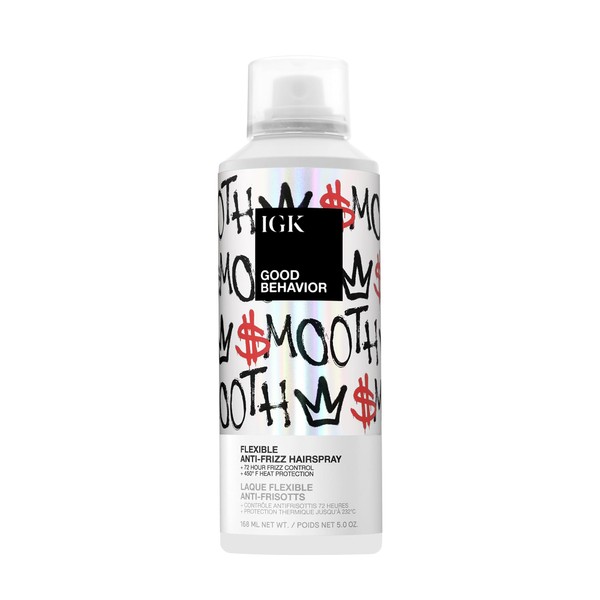 IGK Good Behavior Smooth Flexible Anti Frizz Hairspray 168 ml
