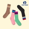 Paul Friends One Size Ribbed Crew Socks F-SOCKS 220~300mm (Elementary School - Adult) / 폴프랜즈 원사이즈 골지 크루삭스 F-SOCKS 220~300mm(초등-성인)