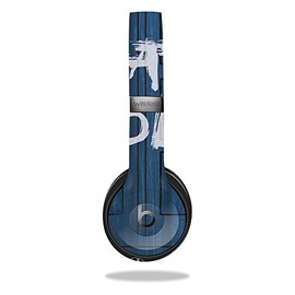 MightySkins Skin Compatible with Beats Solo 3 Wireless Headphones wrap Cover Sticker Skins Time Lord Box