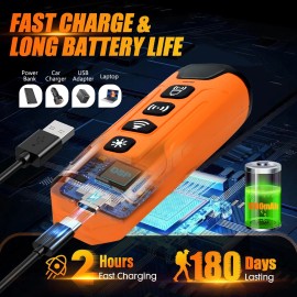 eperfectcom Dog Bark Deterrent Device Ultrasonic Anti Barking Dogs Training Indoor Outdoor