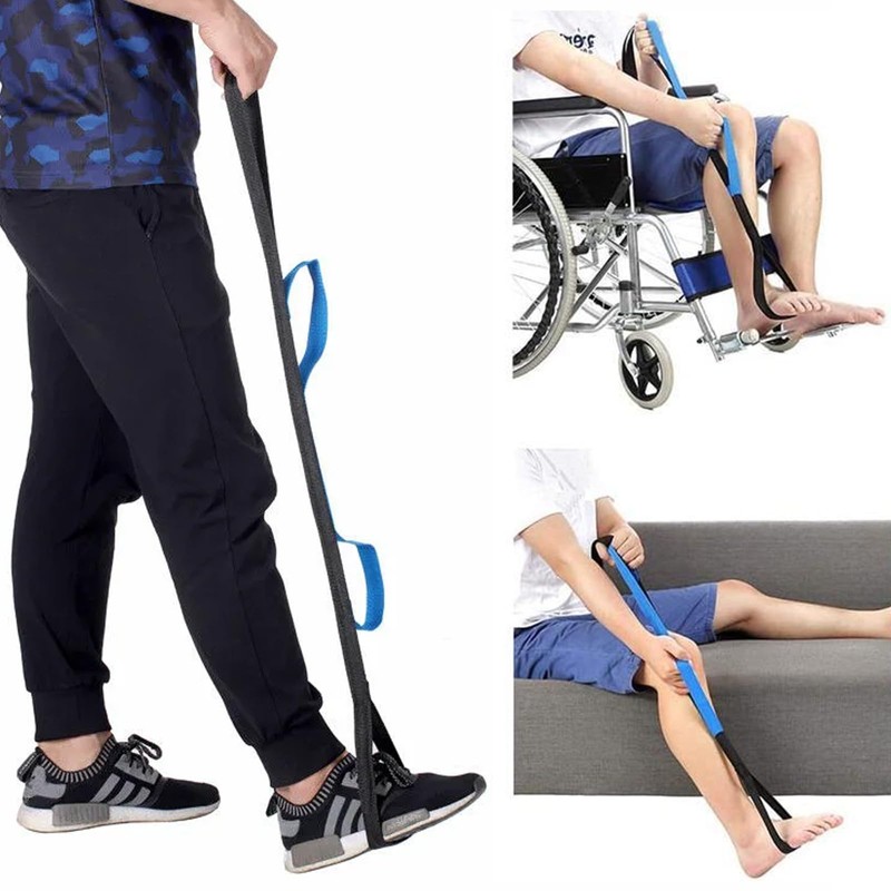 FunnAura Leg Lifter Mobility Aid for Bed, Hip Replacement Recovery
