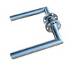 Lever Handle, 19mm Approved Bolt Through Lever Handle on Rose,